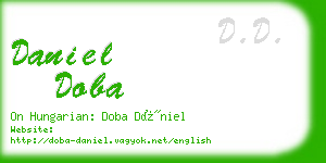 daniel doba business card